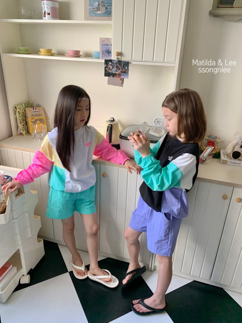 Matilda & Lee - Korean Children Fashion - #kidzfashiontrend - 4 Color Top Bottom Set - 12