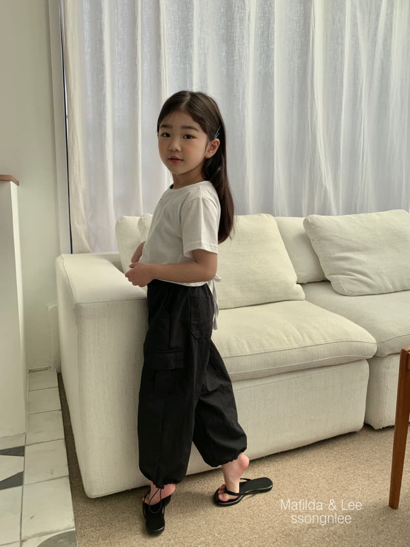 Matilda & Lee - Korean Children Fashion - #kidzfashiontrend - BY Back Slit Crop Tee - 11