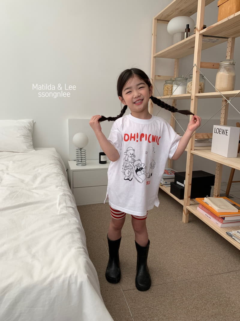 Matilda & Lee - Korean Children Fashion - #Kfashion4kids - Stripes Leggings - 4
