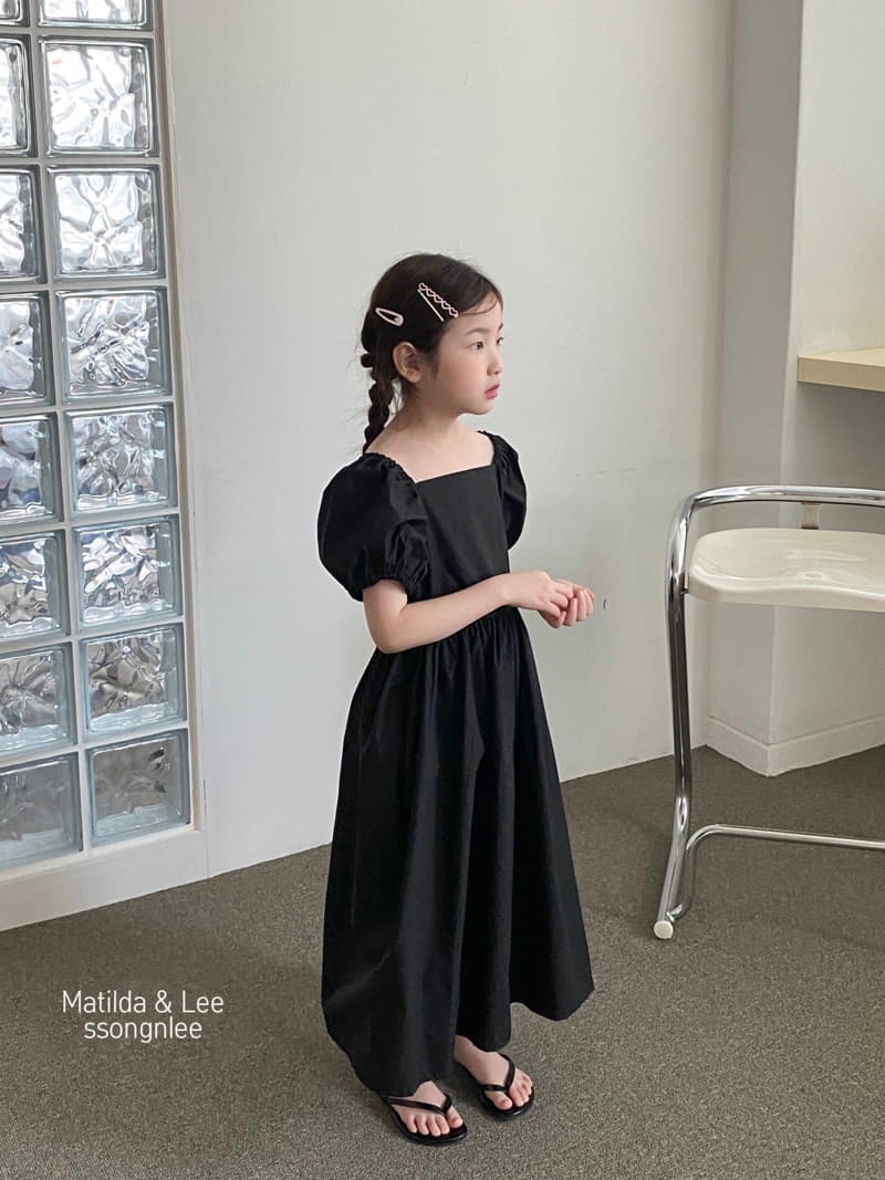 Matilda & Lee - Korean Children Fashion - #magicofchildhood - Waist Slit One-piece - 12
