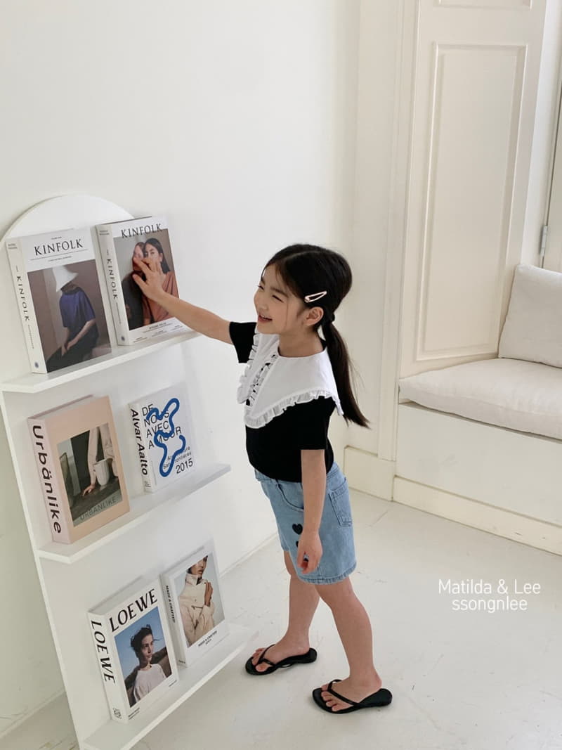 Matilda & Lee - Korean Children Fashion - #minifashionista - Heart Jeans - 9
