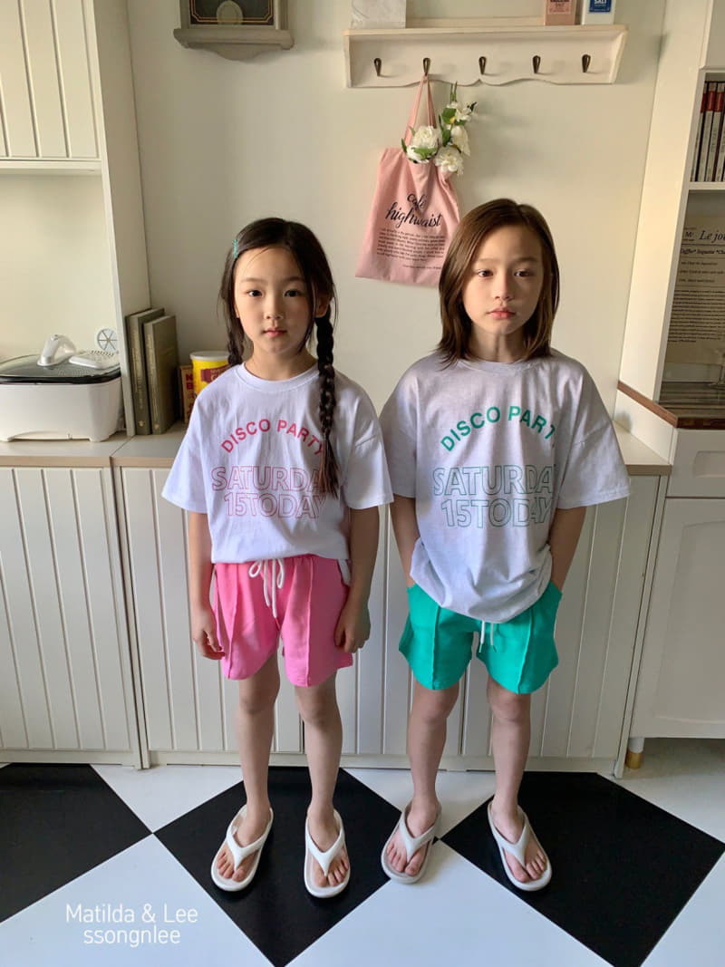 Matilda & Lee - Korean Children Fashion - #minifashionista - Disco Top Bottom Set - 3