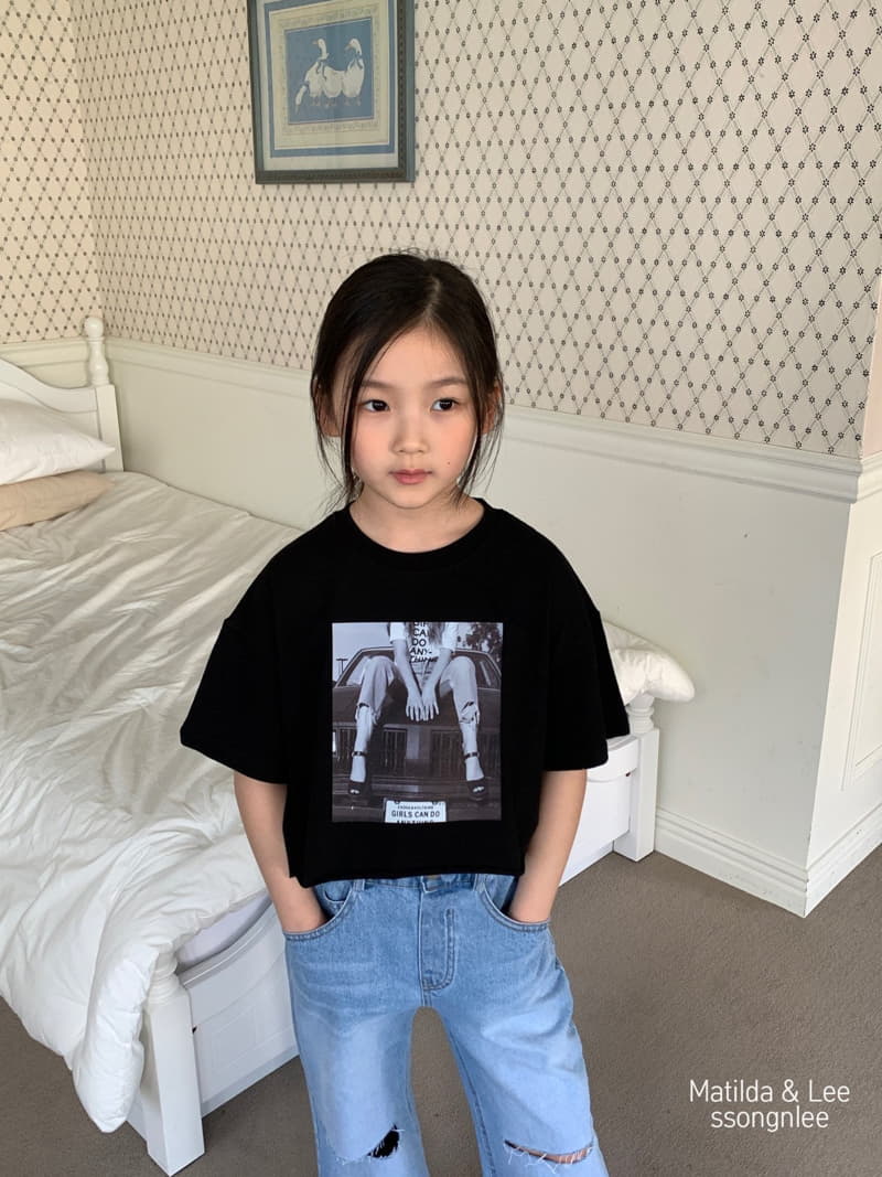 Matilda & Lee - Korean Children Fashion - #minifashionista - Junsa Crop Tee - 2