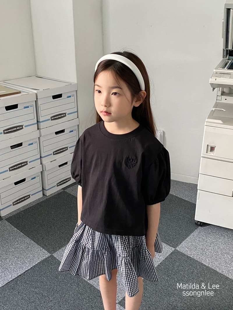 Matilda & Lee - Korean Children Fashion - #prettylittlegirls - ML Puff Sleeves Tee - 9