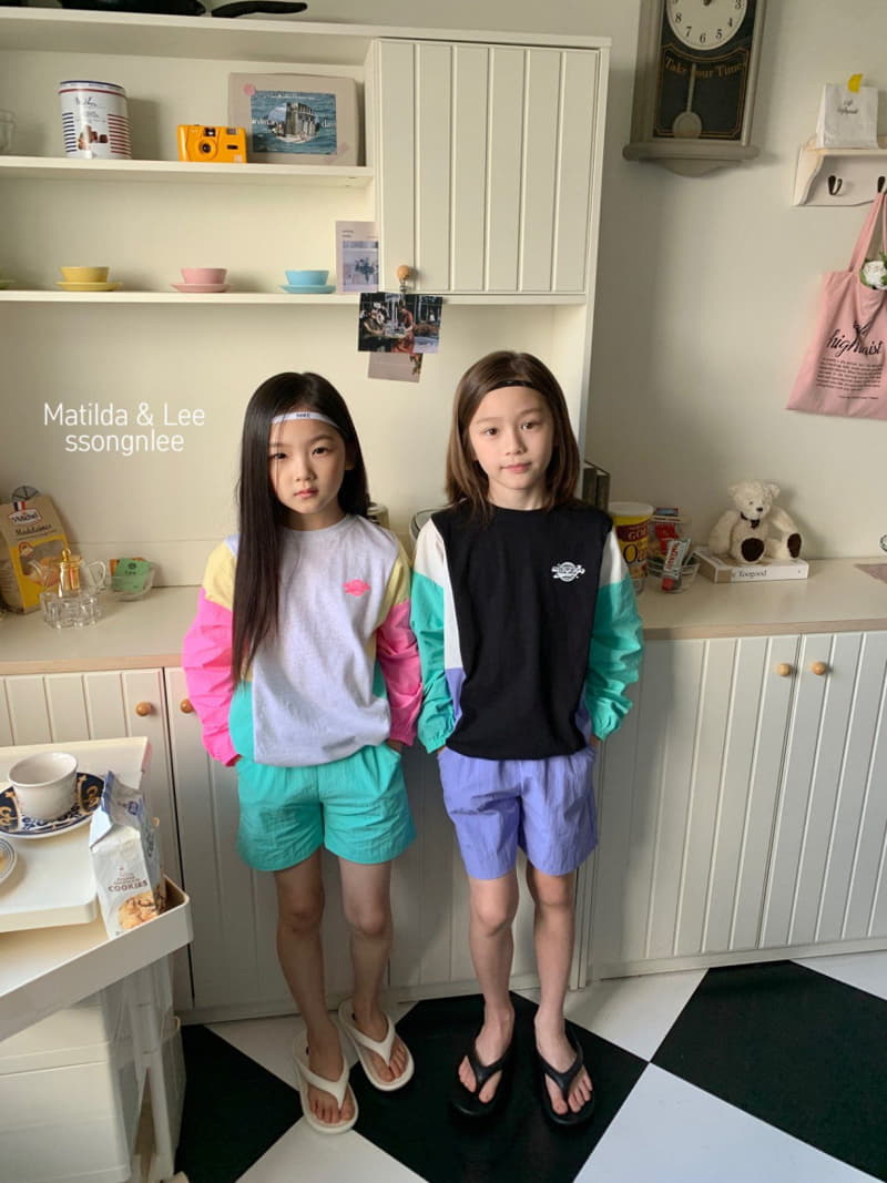 Matilda & Lee - Korean Children Fashion - #prettylittlegirls - 4 Color Top Bottom Set