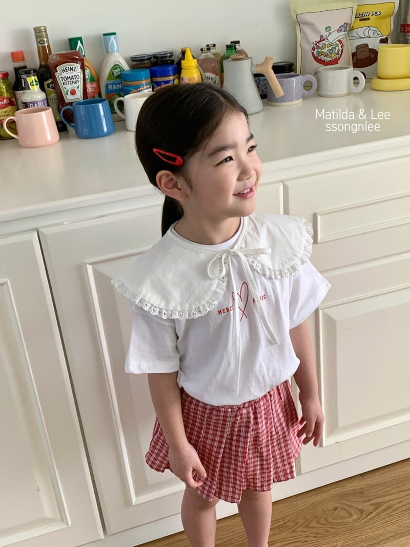 Matilda & Lee - Korean Children Fashion - #minifashionista - Heart Lace Cape - 4