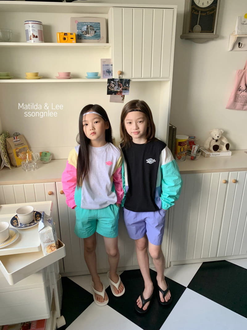 Matilda & Lee - Korean Children Fashion - #toddlerclothing - 4 Color Top Bottom Set - 3