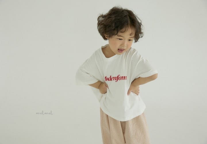 Melmel - Korean Children Fashion - #Kfashion4kids - Ma Check Bloomer - 10