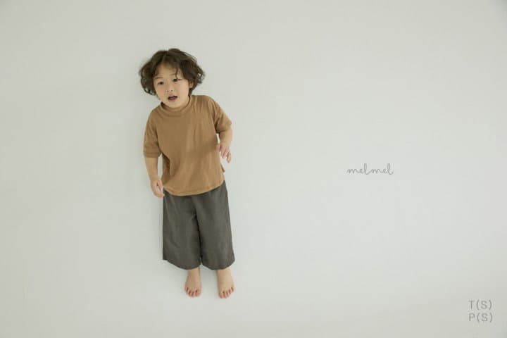 Melmel - Korean Children Fashion - #childofig - Slav Short Sleeves Tee - 12