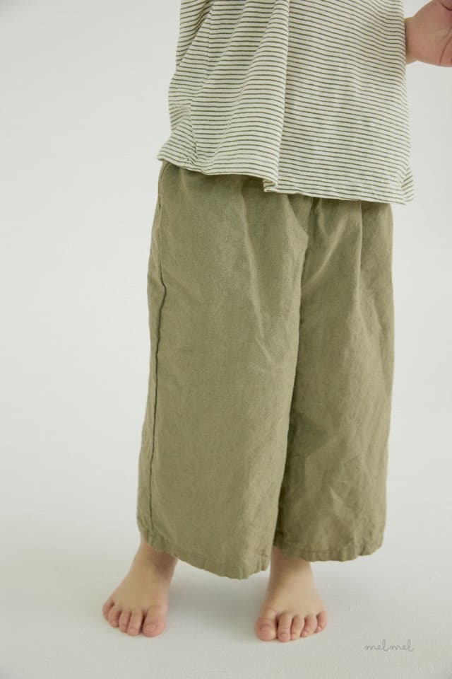 Melmel - Korean Children Fashion - #childofig - Linen Pants - 7