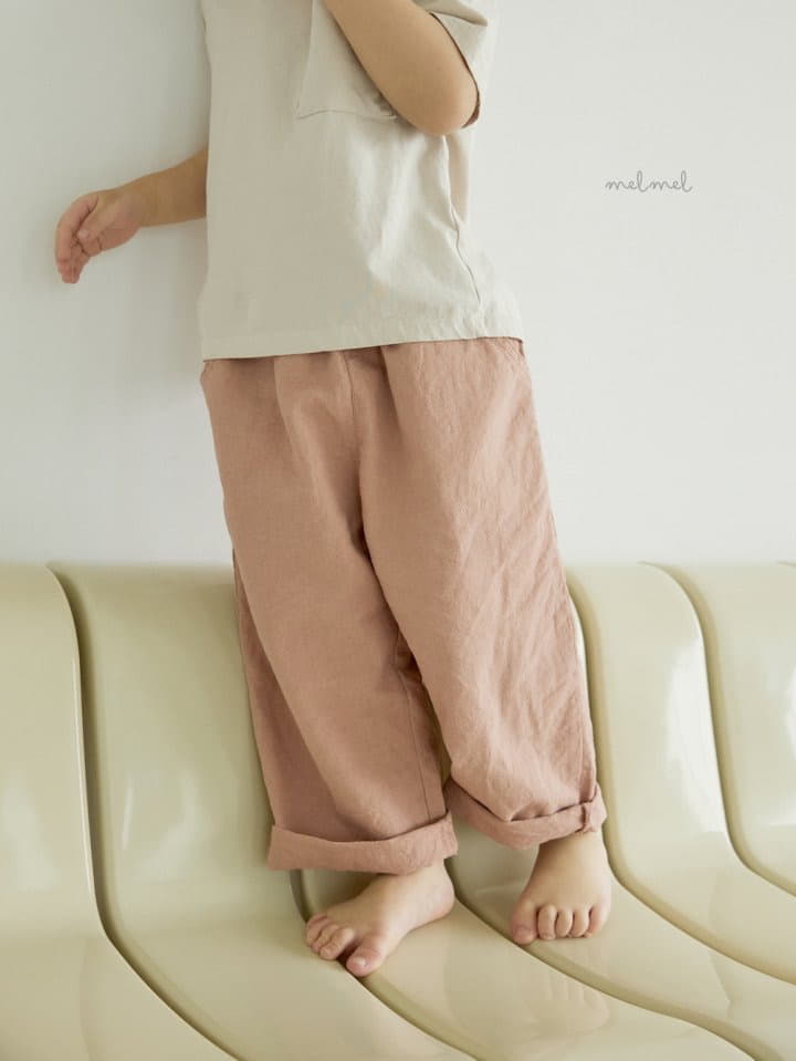 Melmel - Korean Children Fashion - #childofig - Linen Pants - 6