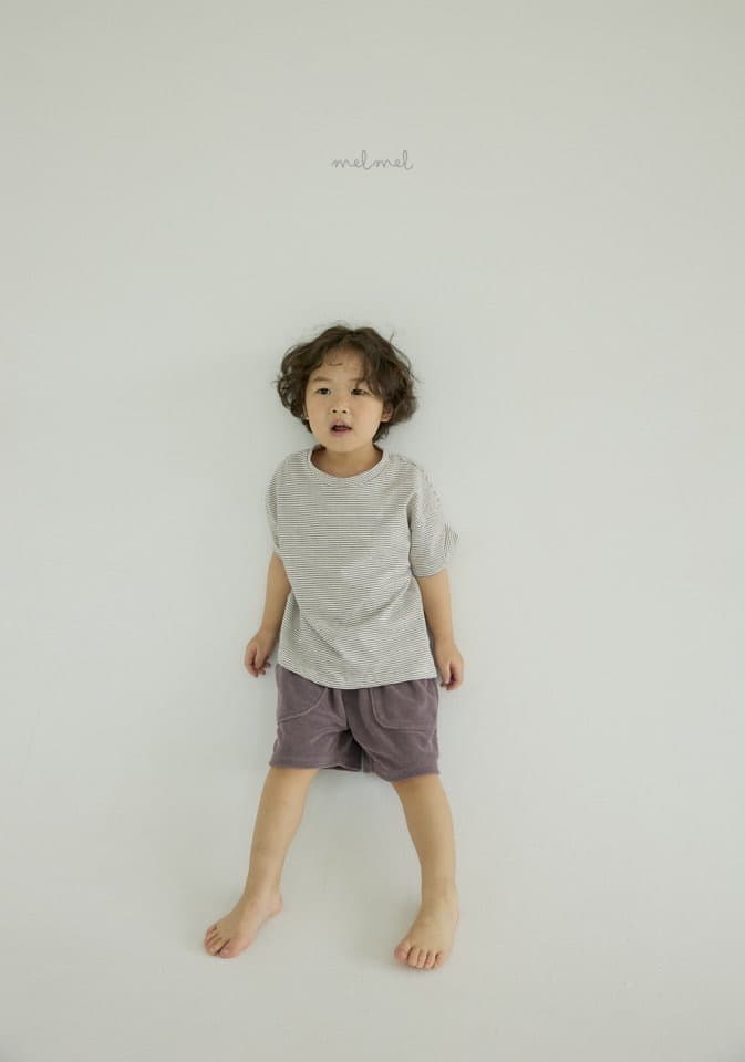 Melmel - Korean Children Fashion - #discoveringself - Stripes Tee - 8