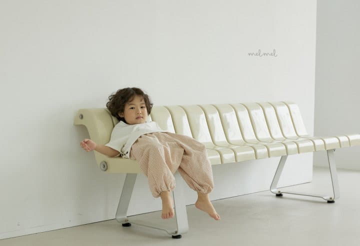 Melmel - Korean Children Fashion - #kidsshorts - Ma Check Bloomer - 7