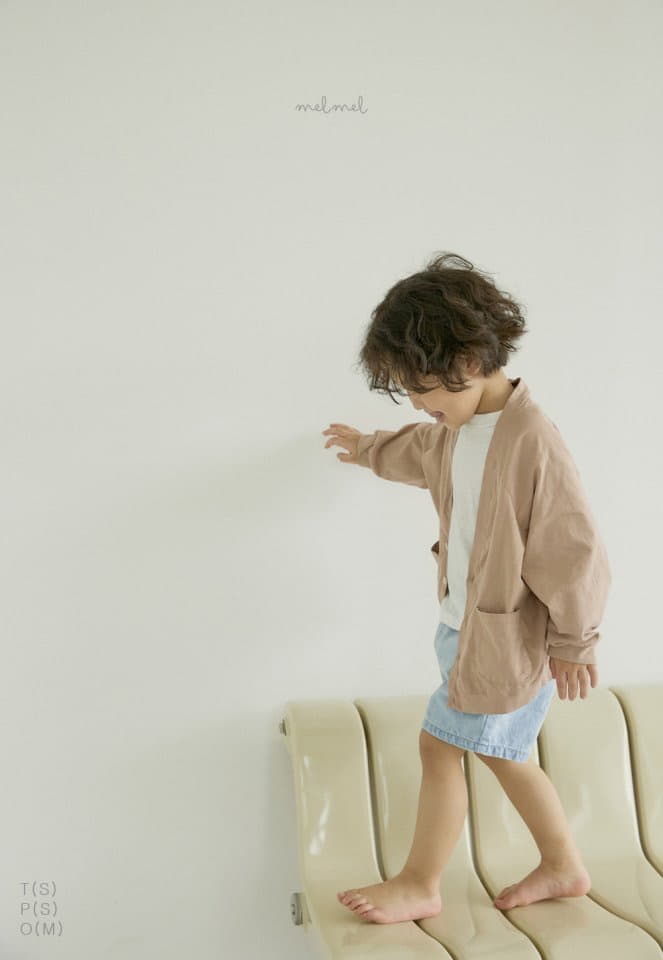 Melmel - Korean Children Fashion - #kidsstore - Slav Short Sleeves Tee - 5