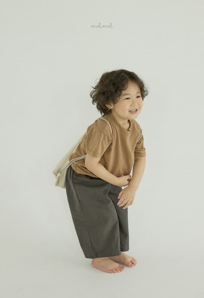 Melmel - Korean Children Fashion - #littlefashionista - Linen Pants - 4