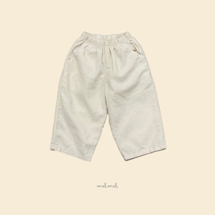 Melmel - Korean Children Fashion - #minifashionista - Linen Pants - 3