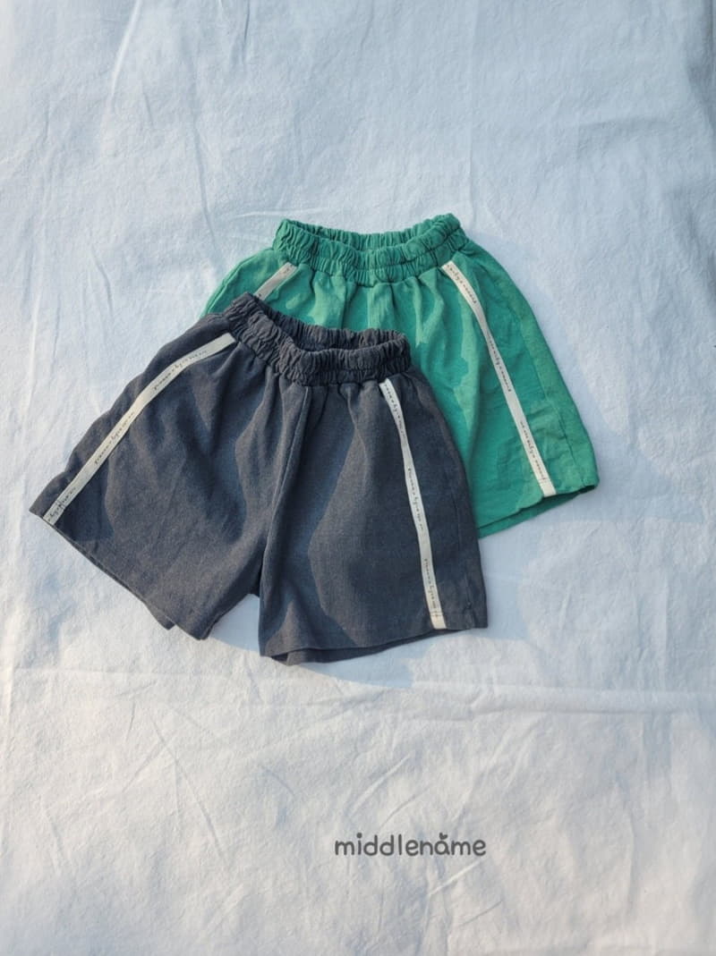 Middle Name - Korean Children Fashion - #childofig - Pigment Tape Pants - 10
