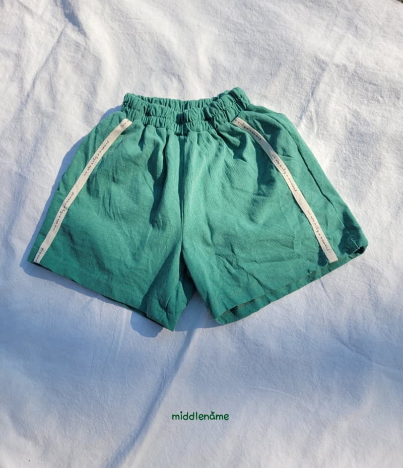 Middle Name - Korean Children Fashion - #designkidswear - Pigment Tape Pants - 12