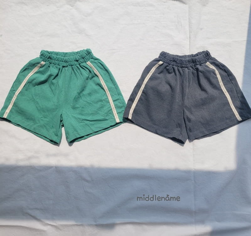 Middle Name - Korean Children Fashion - #kidzfashiontrend - Pigment Tape Pants