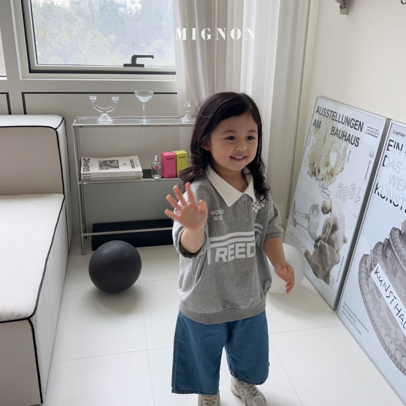 Mignon - Korean Children Fashion - #childrensboutique - Free Collar Tee - 7