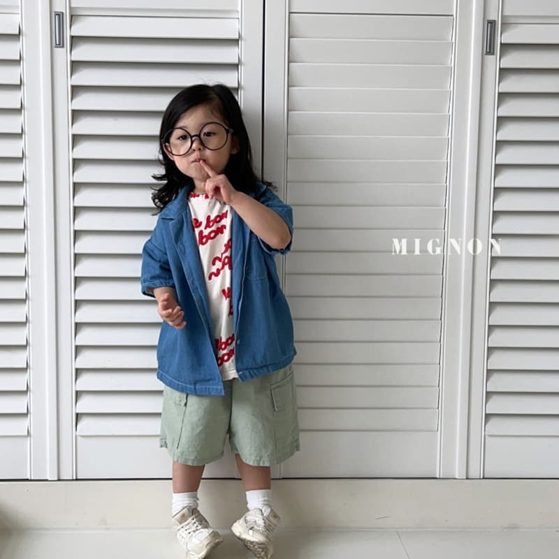 Mignon - Korean Children Fashion - #designkidswear - Street Denim Shirt - 7