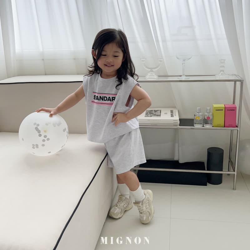 Mignon - Korean Children Fashion - #designkidswear - Standard Top Bottom Set