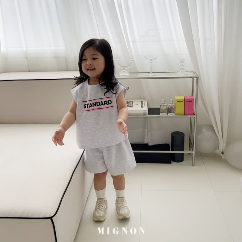 Mignon - Korean Children Fashion - #fashionkids - Standard Top Bottom Set - 3