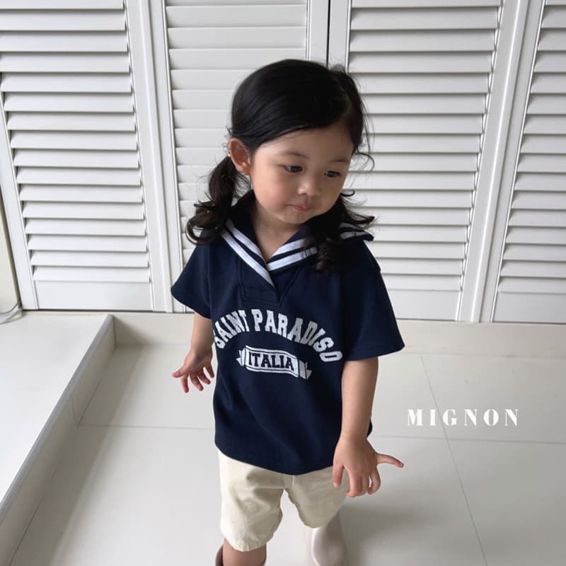 Mignon - Korean Children Fashion - #kidsshorts - Sailor Tee - 12