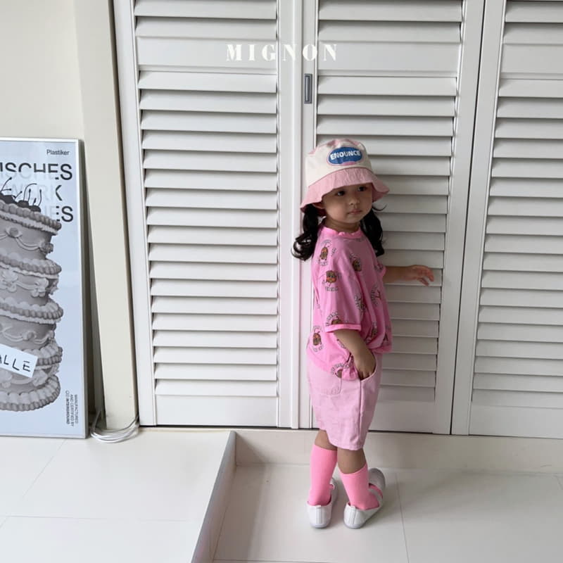 Mignon - Korean Children Fashion - #kidsshorts - Cartoon Tee - 8