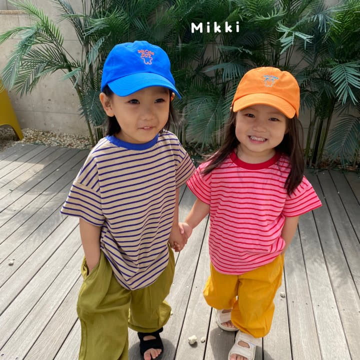 Mikki - Korean Children Fashion - #childrensboutique - Pong Stripes Tee - 8