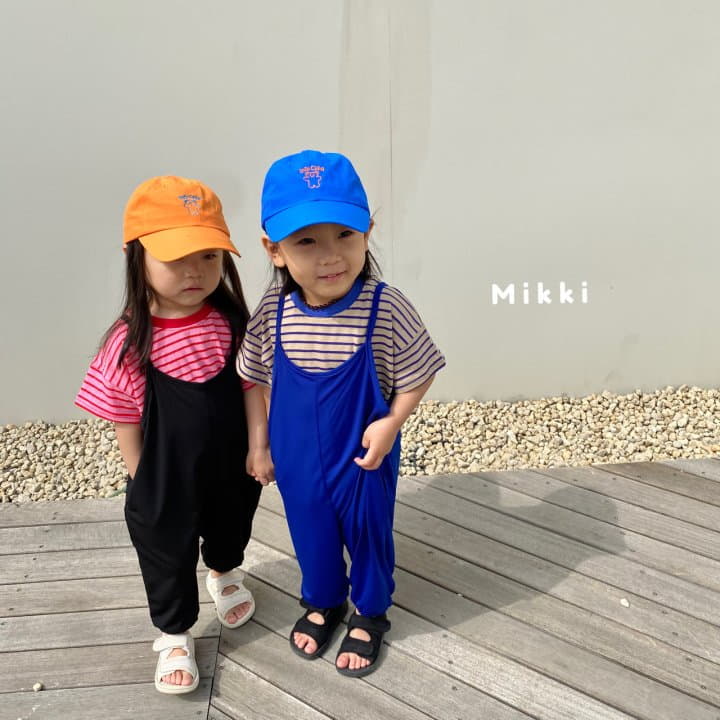 Mikki - Korean Children Fashion - #kidsshorts - Pong Stripes Tee - 12