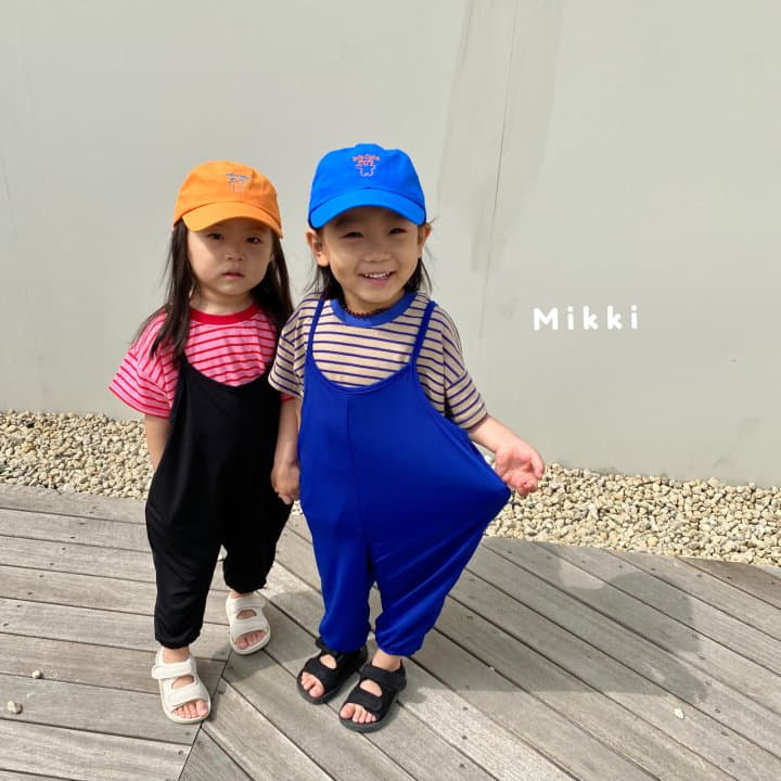 Mikki - Korean Children Fashion - #kidsshorts - Charr Jumpsuit - 7