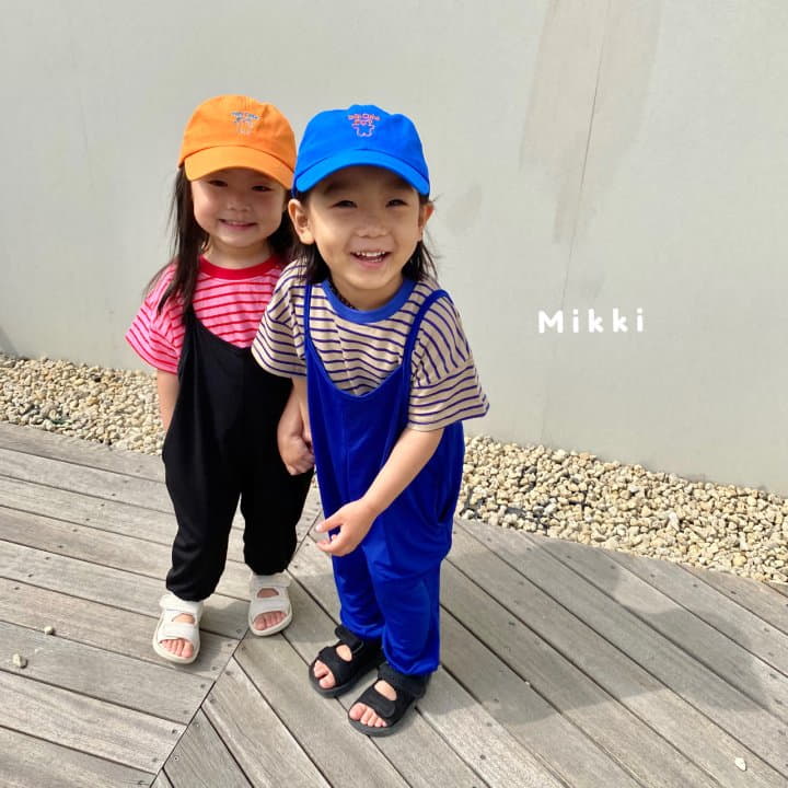 Mikki - Korean Children Fashion - #kidsstore - Charr Jumpsuit - 8