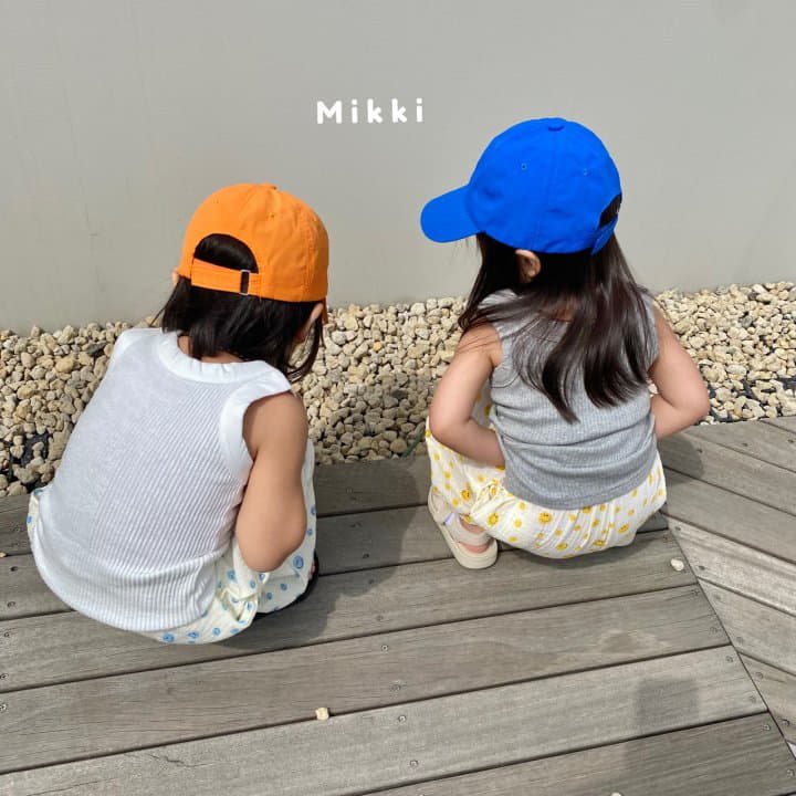 Mikki - Korean Children Fashion - #magicofchildhood - 4 Season Rib Sleeveless - 2