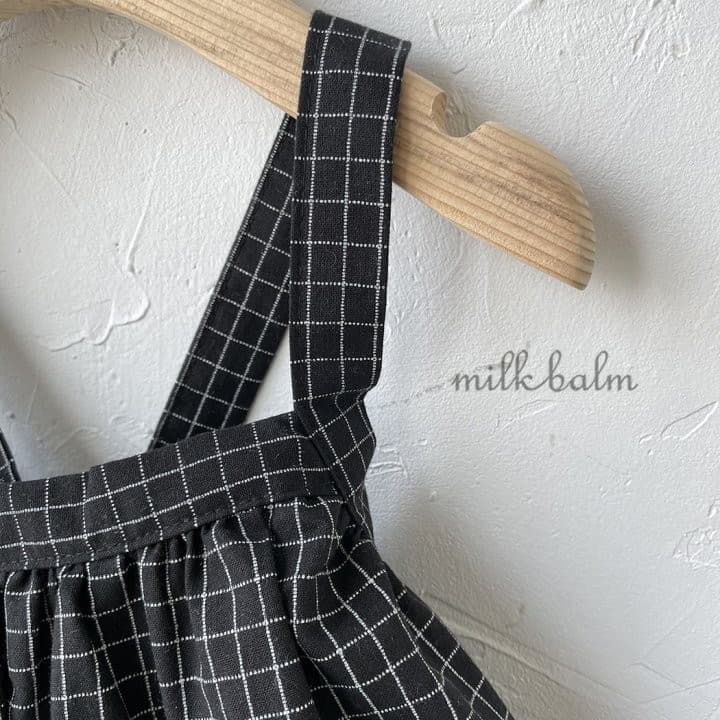 Milk Balm - Korean Children Fashion - #todddlerfashion - Swan Dungarees Skirt - 8