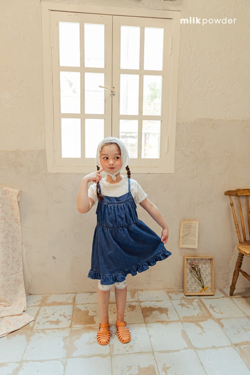 Milk Powder - Korean Children Fashion - #Kfashion4kids - Eyelet Tee - 3