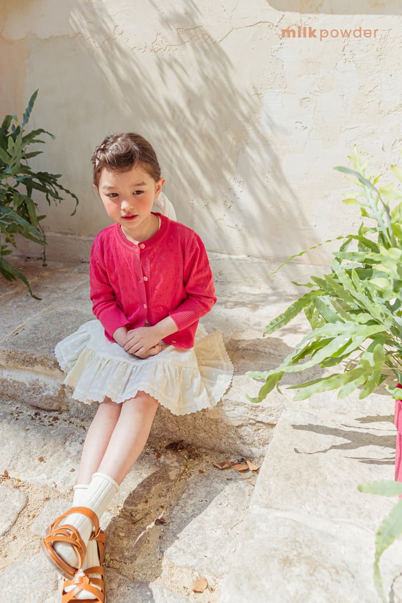Milk Powder - Korean Children Fashion - #designkidswear - Summer Scsi Cardigan - 8