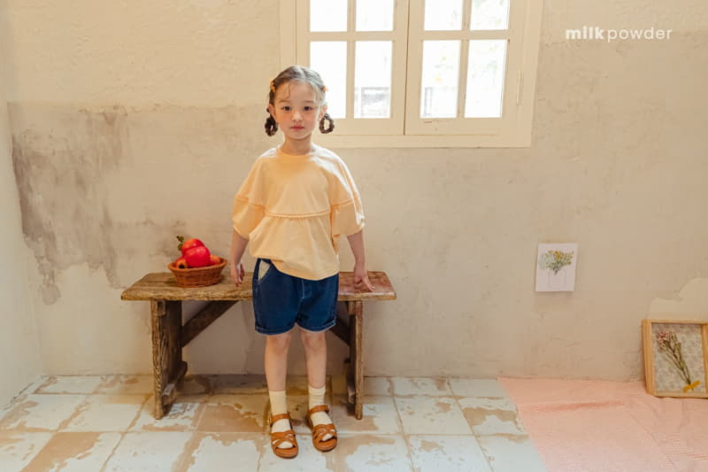 Milk Powder - Korean Children Fashion - #discoveringself - Melon Tee - 5
