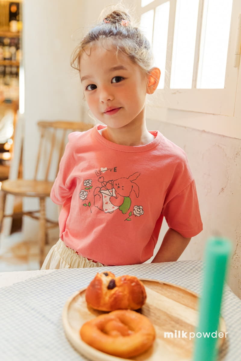 Milk Powder - Korean Children Fashion - #discoveringself - Bunny Tee - 3