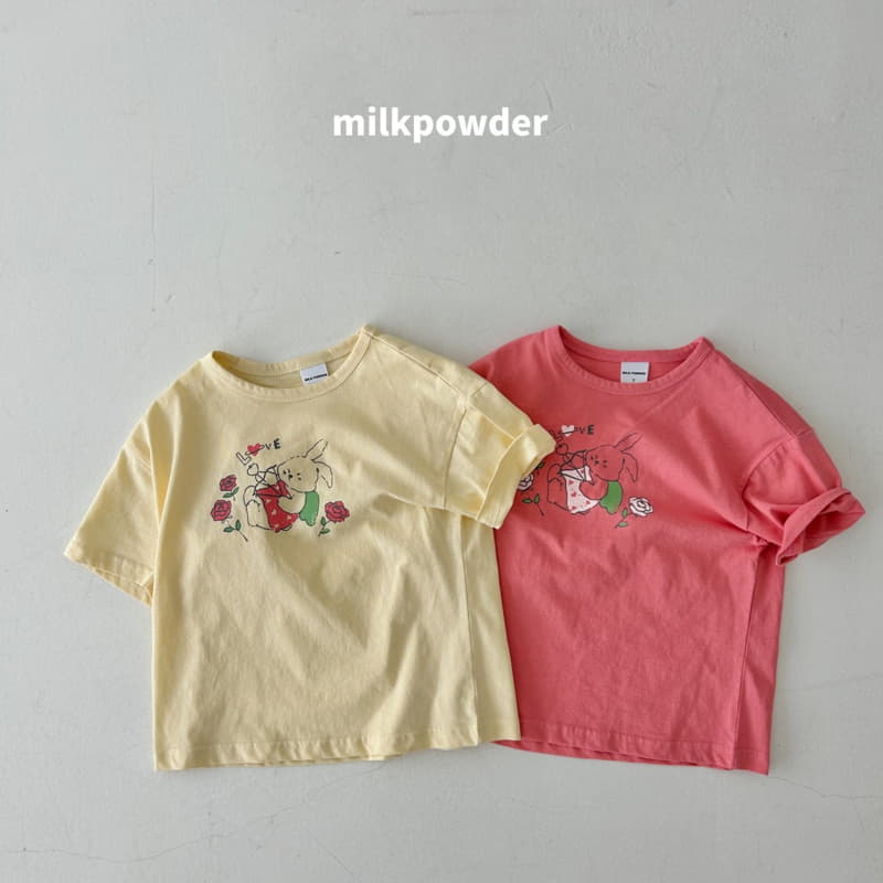 Milk Powder - Korean Children Fashion - #kidsstore - Bunny Tee - 6