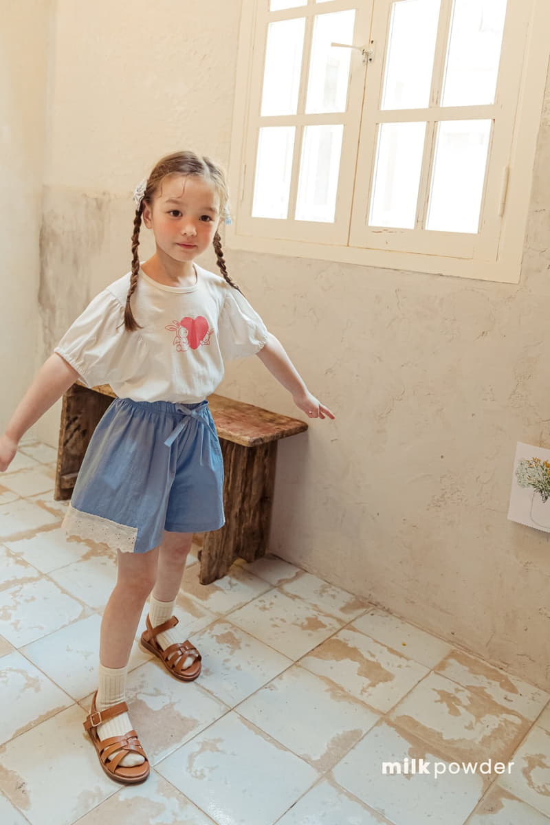 Milk Powder - Korean Children Fashion - #kidsstore - Puff Tee - 2
