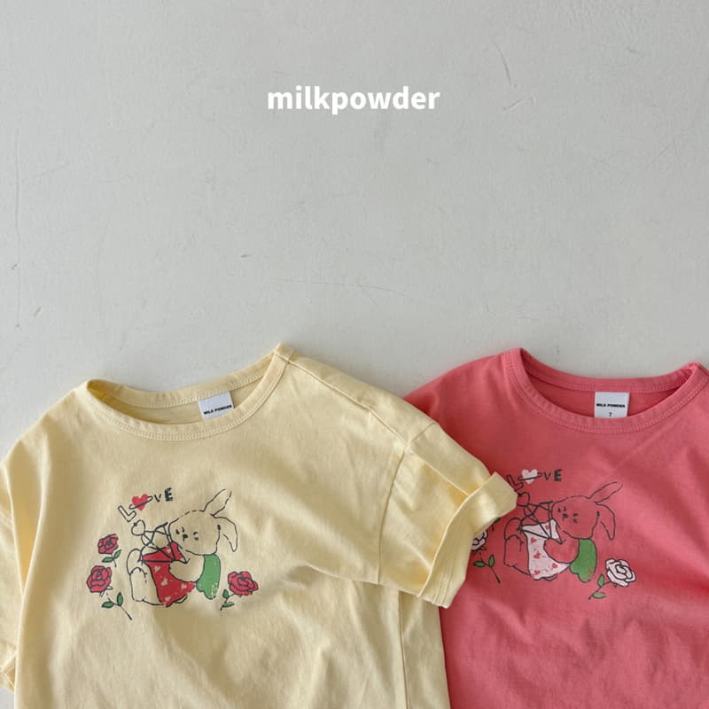 Milk Powder - Korean Children Fashion - #kidzfashiontrend - Bunny Tee - 7