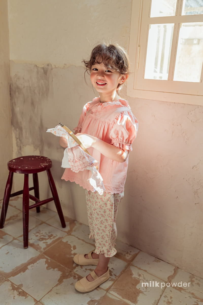 Milk Powder - Korean Children Fashion - #littlefashionista - Powder Blouse - 7