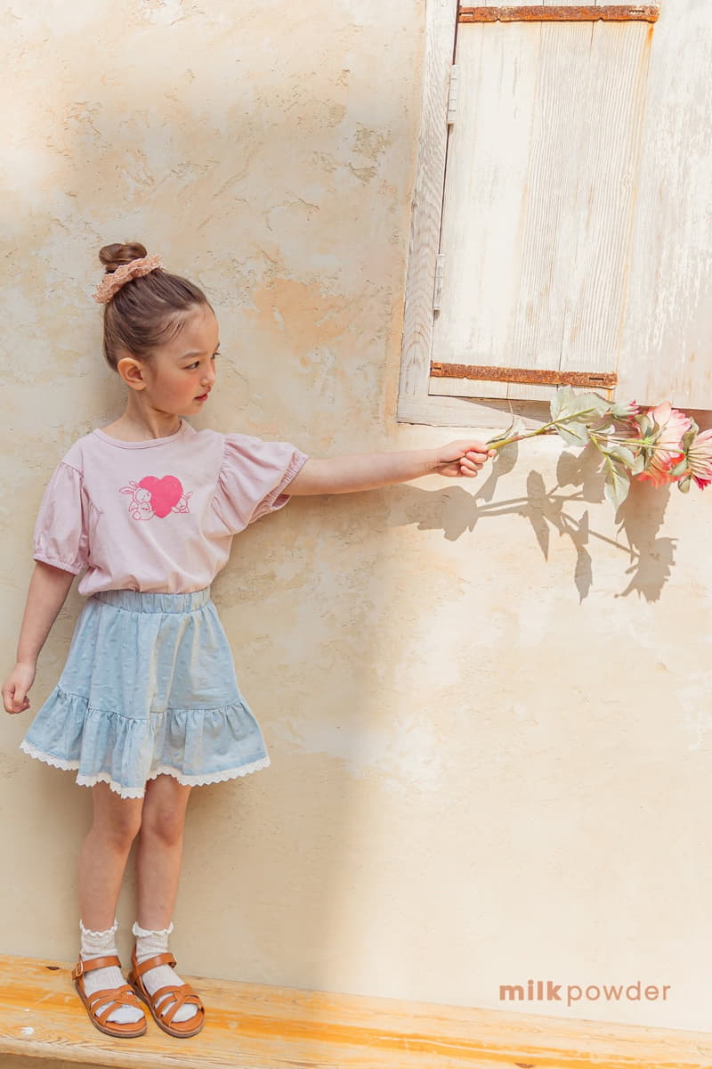 Milk Powder - Korean Children Fashion - #magicofchildhood - Puff Tee - 6