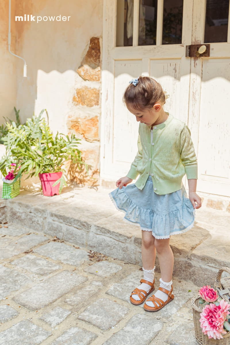 Milk Powder - Korean Children Fashion - #prettylittlegirls - Summer Scsi Cardigan - 2