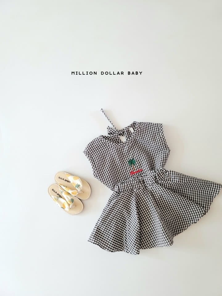 Million Dollar Baby - Korean Children Fashion - #Kfashion4kids - Palm Tree Top Bottom Set - 5