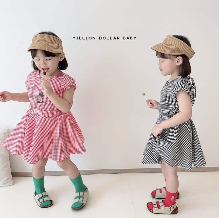 Million Dollar Baby - Korean Children Fashion - #toddlerclothing - Palm Tree Top Bottom Set - 11