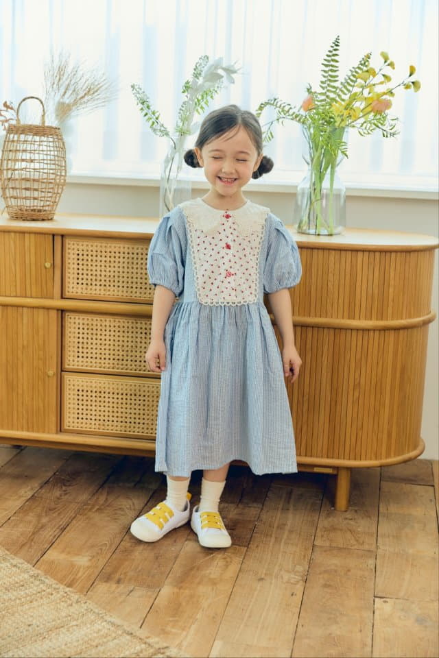 Mimico - Korean Children Fashion - #Kfashion4kids - Marie One-piece - 2