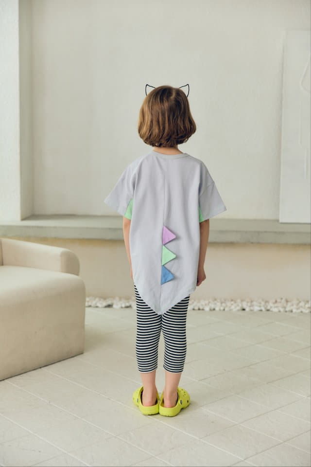 Mimico - Korean Children Fashion - #childrensboutique - Cool Dino Tee - 2