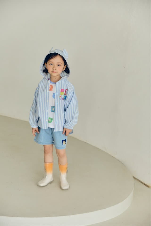 Mimico - Korean Children Fashion - #kidsshorts - Denim Shorts - 4
